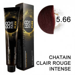 Coloration BBHAir Plex 5.66 Chatain clair rouge intense