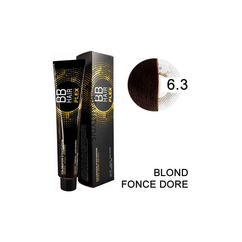 Coloration BBHAir Plex 6.3 Blond foncé doré