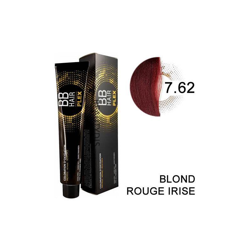 Coloration BBHAir Plex 7.62 Blond rouge irisé