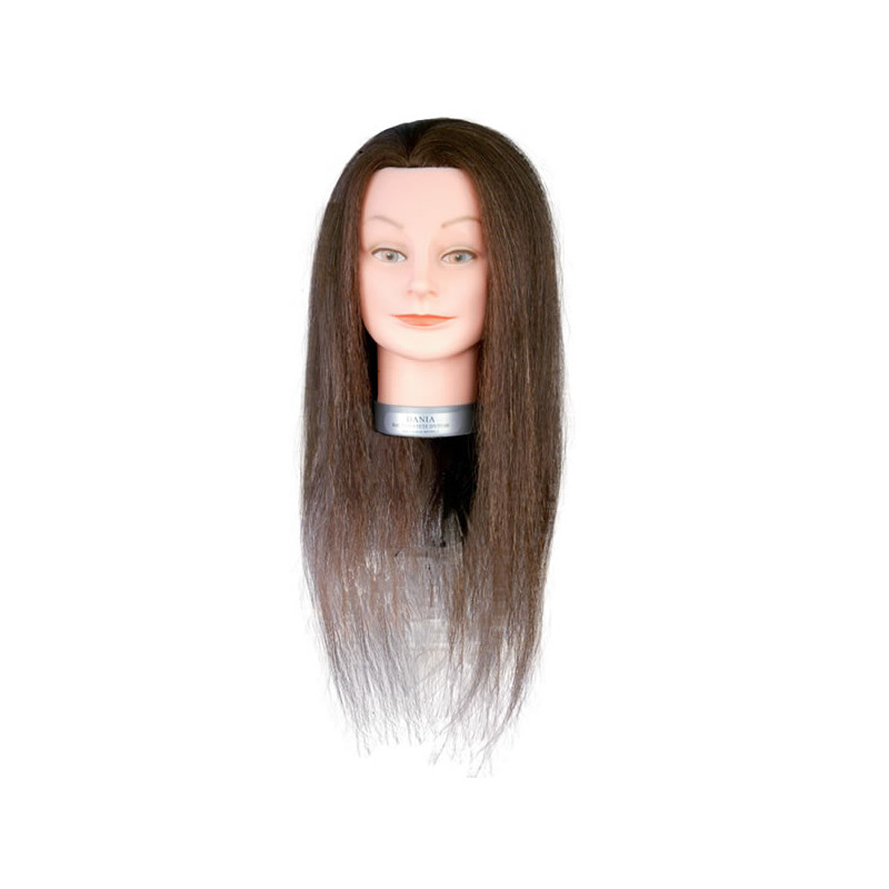 Tête étude Diane cheveux naturels 45/50cm