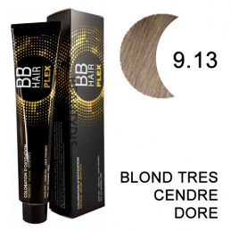 Coloration BBHAir Plex 9.13 Blond très clair cendré doré