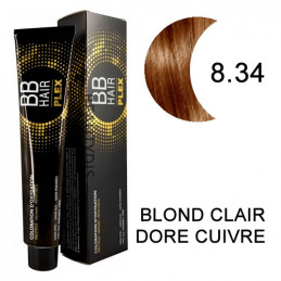 Coloration BBHAir Plex 8.34 Blond clair doré cuivré