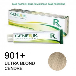 Coloration Generik sans ammoniaque 901+ Ultra blond cendré