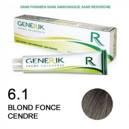 Coloration Generik sans ammoniaque 6,1  Blond foncé cendré
