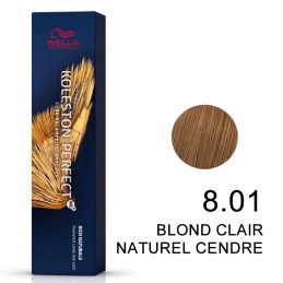 Koleston perfect pure naturals 8.01 Blond clair naturel cendré
