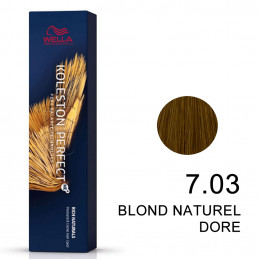 Koleston perfect pure naturals 7.03 Blond naturel doré