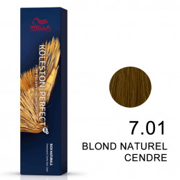 Koleston perfect pure naturals 7.01 Blond naturel cendré