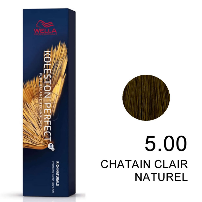 Koleston perfect pure naturals 5.00 Chatain naturel clair