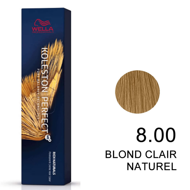 Koleston perfect pure naturals 8.00 Blond clair extra