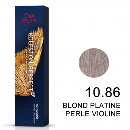 Koleston perfect Rich Naturals 10.86 Blond platine perlé violine