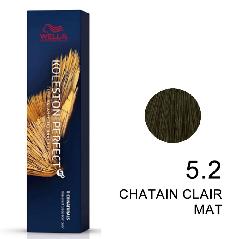 Koleston perfect Rich Naturals 5.2 Chatain clair mat