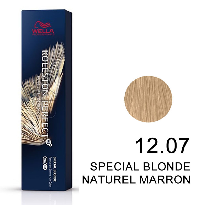 Koleston perfect 12.07 Special Blonde naturel marron