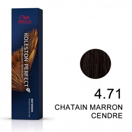 Koleston perfect Deep Browns 4.71 Chatain marron cendré
