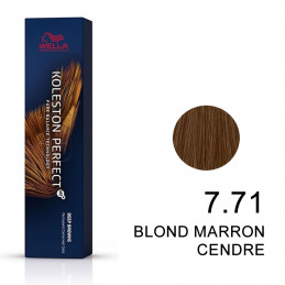 Koleston perfect Deep brown 7.71 Blond marron cendré