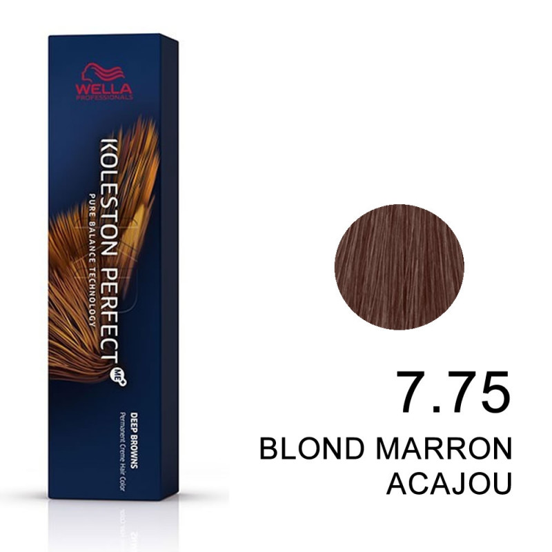 Koleston perfect Deep brown 7.75 Blond marron acajou