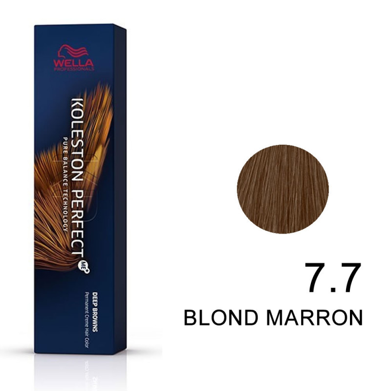 Koleston perfect Deep brown 7.7 Blond marron