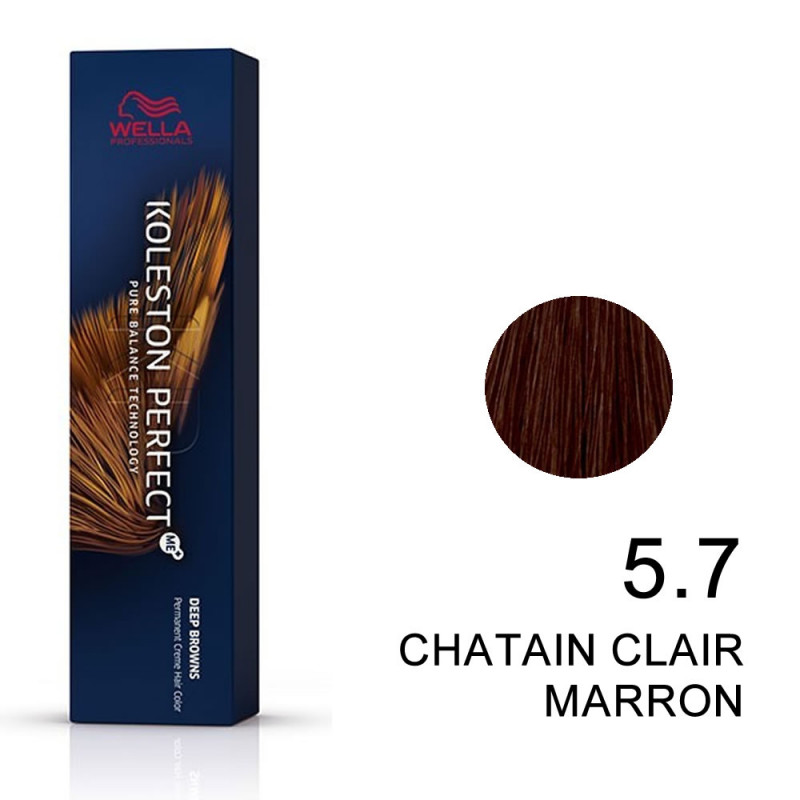 Koleston perfect Deep brown 5.7 Chatain clair marron