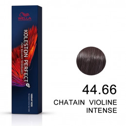 Koleston perfect Vibrant Reds 44.66 Chatain violine intense