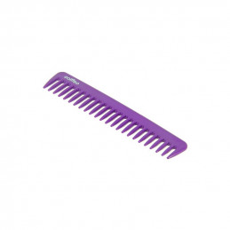 Peigne démêloir dents larges professionnel violet
