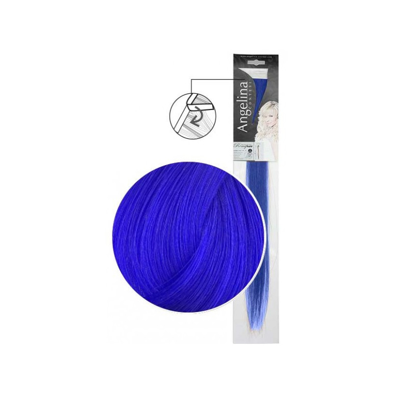 Extension cheveux Double Stick Bleu (sachet de 2)