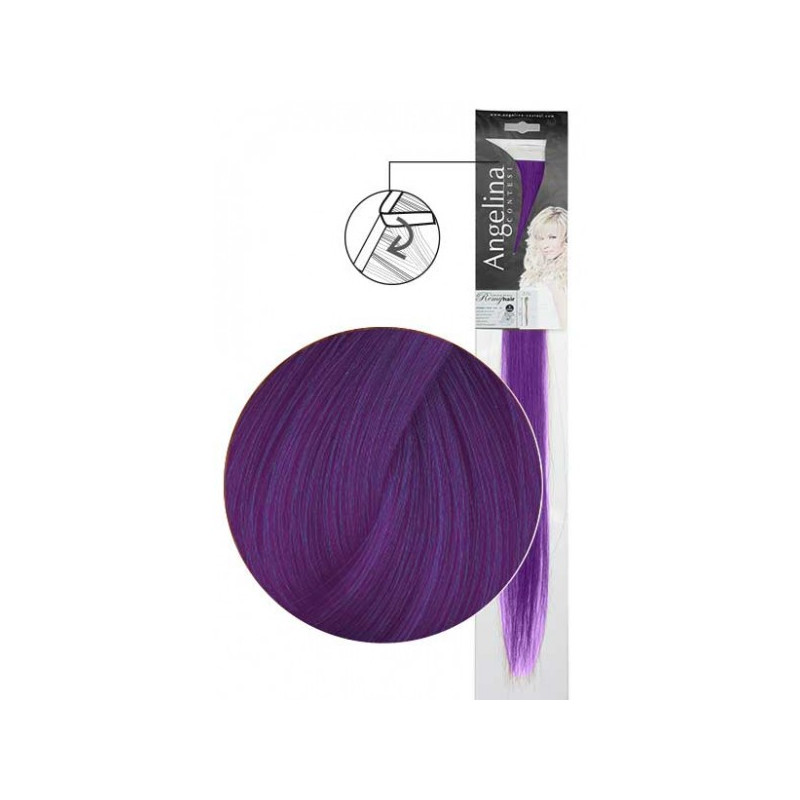 Extension cheveux Double Stick Violet (sachet de 2)