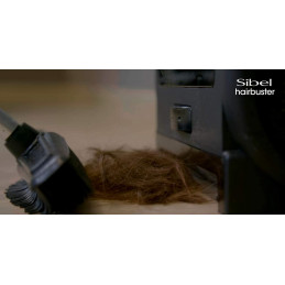 Poubelle aspirateur coiffure automatique Hairbuster