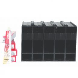 Rangement coloration Rakacolor kit 25 tubes