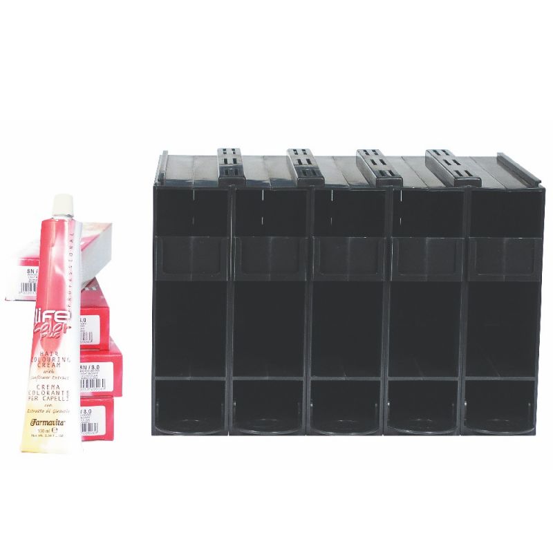 Rangement coloration Rakacolor kit 25 tubes Rangement coloration Rakacolor kit 25 tubes