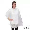 Cape coiffure esthétique jetable par 50