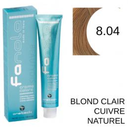 Coloration Fanola 8.04 Blond clair cuivré naturel