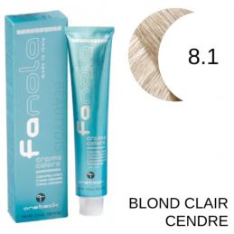 Coloration Fanola 8.1 Blond clair cendré