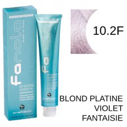 Coloration Fanola 10.2F Blond platine violet