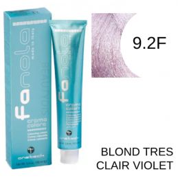 Coloration Fanola 9.2F Blond très clair violet