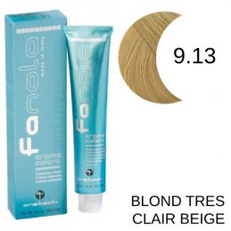 Coloration Fanola 9.13 Blond très clair beige