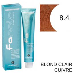 Coloration Fanola 8.4 Blond clair cuivré