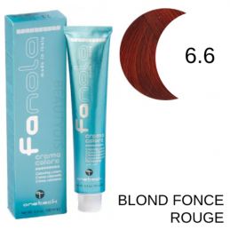 Coloration Fanola 6.6 Blond foncé rouge