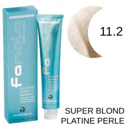 Coloration Fanola 11.2 Super blond platine perlé