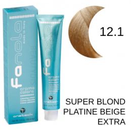 Coloration Fanola 12.1 Super blond platine cendré extra