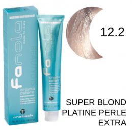 Coloration Fanola 12.2 Super blond platine perlé extra