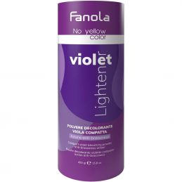 Poudre décolorante violette compacte Fanola No Yellow