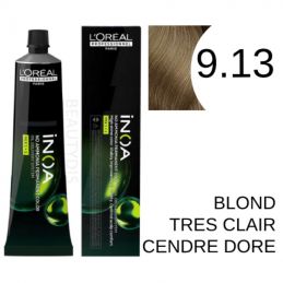 Coloration Inoa 9.13 Blond très clair cendré doré