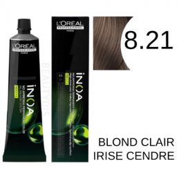 Coloration Inoa 8.21 Blond clair irisé cendré