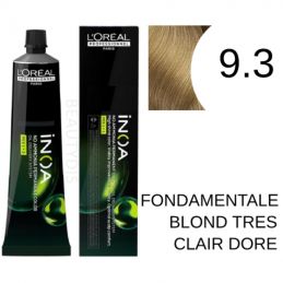 Coloration Inoa 9.3 Fondamentale blond très clair doré