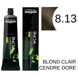 Coloration Inoa 8.13 Blond clair cendré doré