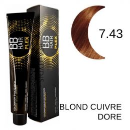 Coloration BBHAir Plex 7.43 Blond cuivré doré