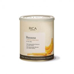 Cire à épiler liposoluble à la banane Rica 800ml
