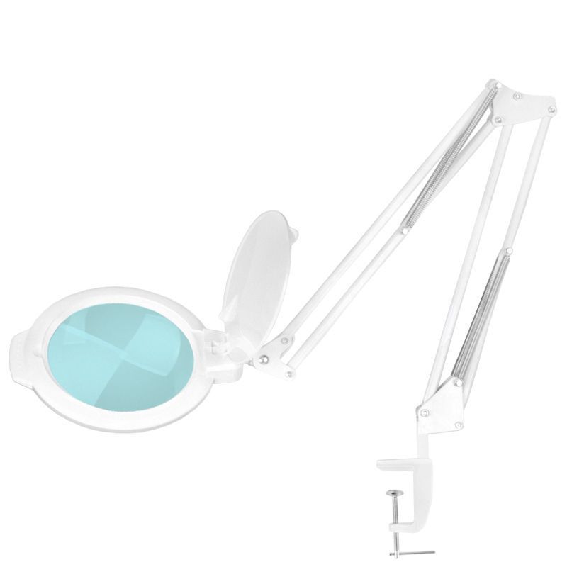 Lampe loupe LED pour table Arafo 6 blanc