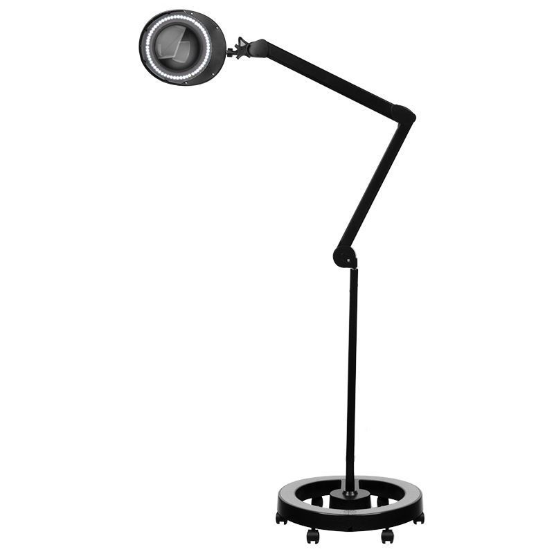 Lampe loupe sur pied Artenara noir