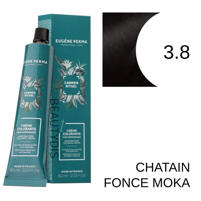 Coloration Carmen Rituel 3.8 Chatain foncé moka