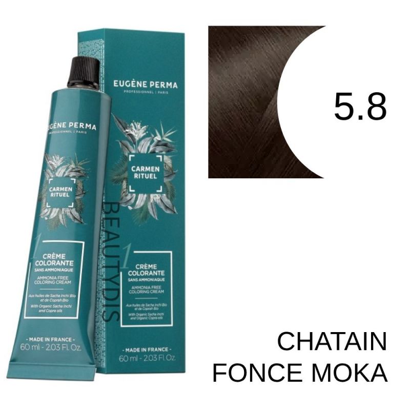 Coloration Carmen Rituel 5.8 Chatain clair moka